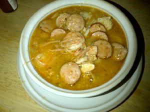 turkey and sausage gumo