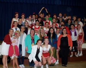 Cast and crew of my latest production, Disneys High School Musical J
