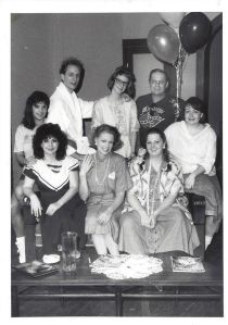 My cast for the second play I directed for CTP, Beth Henleys e Miss Firecracker Contest, 1987