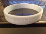 walkwithfrancis wrist band
