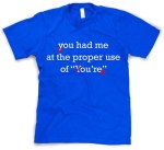 grammar t-shirt