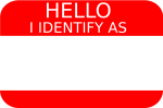 i identify as