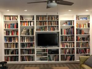 bookshelves